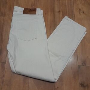 Naked And Famous Japanese Natural Seed Denim  Weird Guy Jeans Size 33